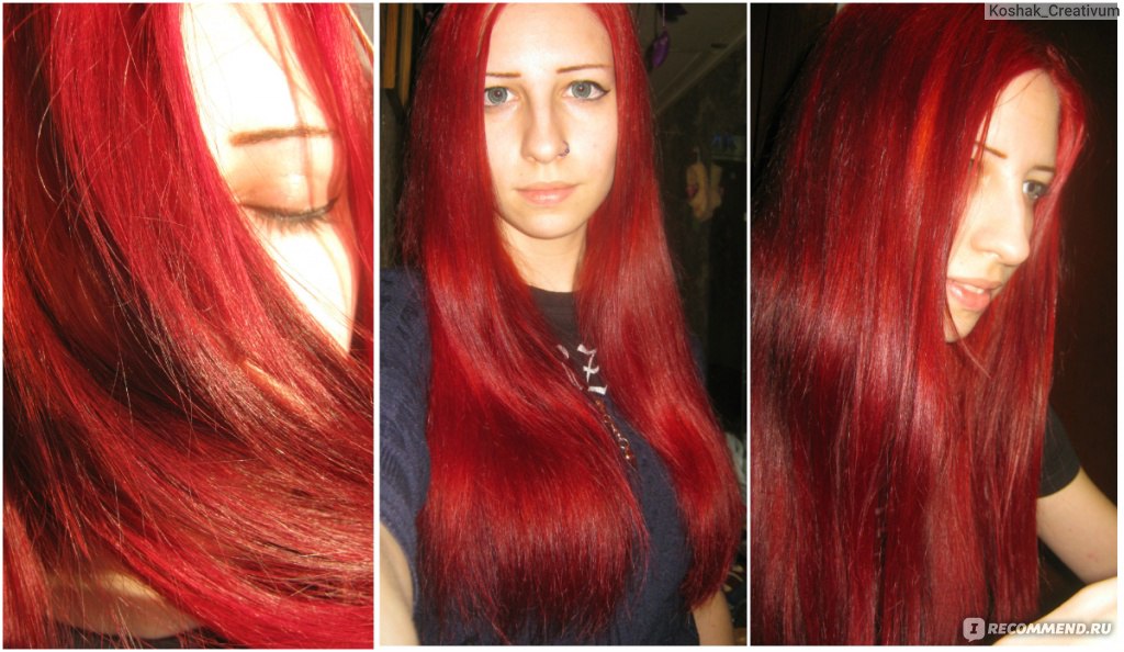 Возьмет ли рыжий тоник темно-русые волосы