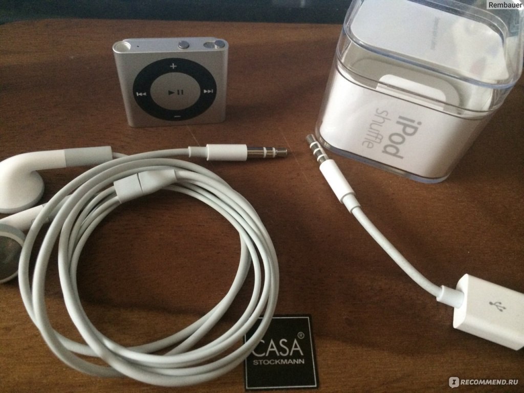 MP3-плеер Apple iPod shuffle - «Раньше я не задумывалась о том,что плеер  без экрана это не так и страшно!Теперь я реально наслаждаюсь музыкой! +  фото плеера и о функции VoiceOver.И решение проблемы 