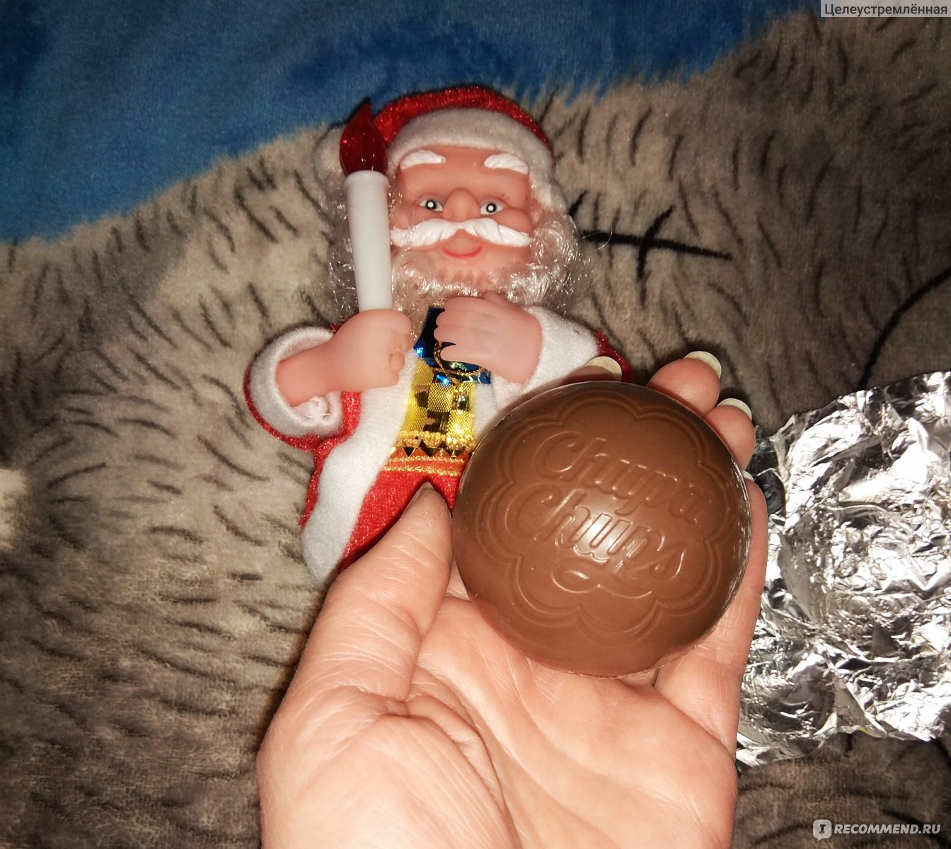 Шоколад Chupa Chups Шоколадный шар с сюрпризом фото