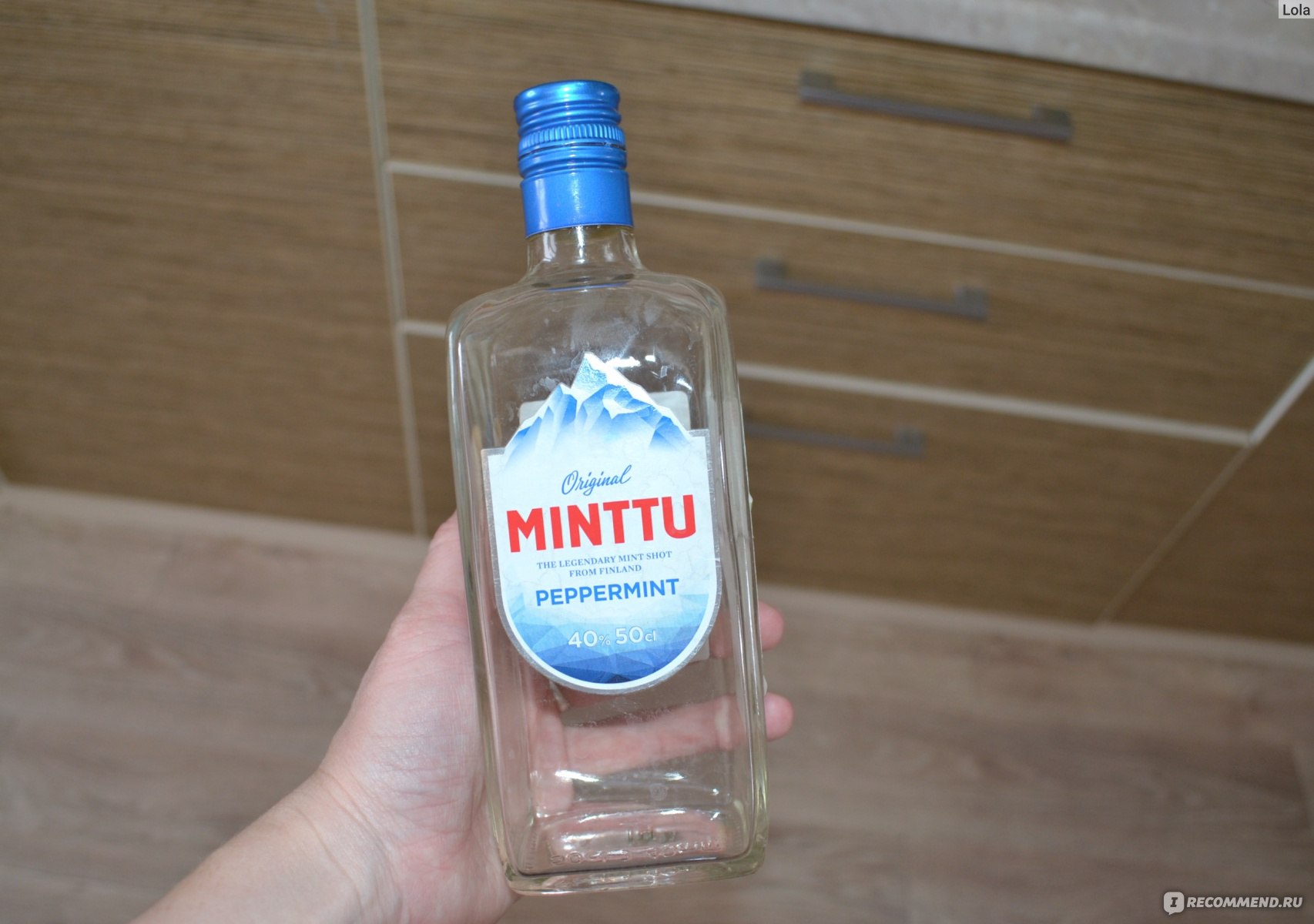 Мятный ликер Minttu