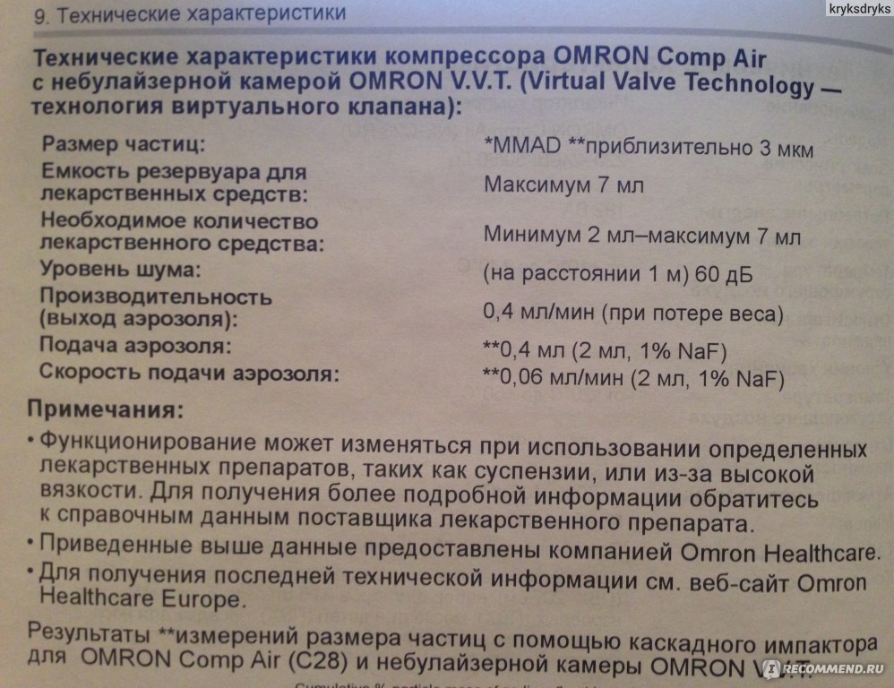 Ингалятор инструкция по применению. Ингалятор технические характеристики. Технические характеристики ингалятора Омрон. Технические характеристики компрессорных небулайзеров. Технические параметры ингалятора.