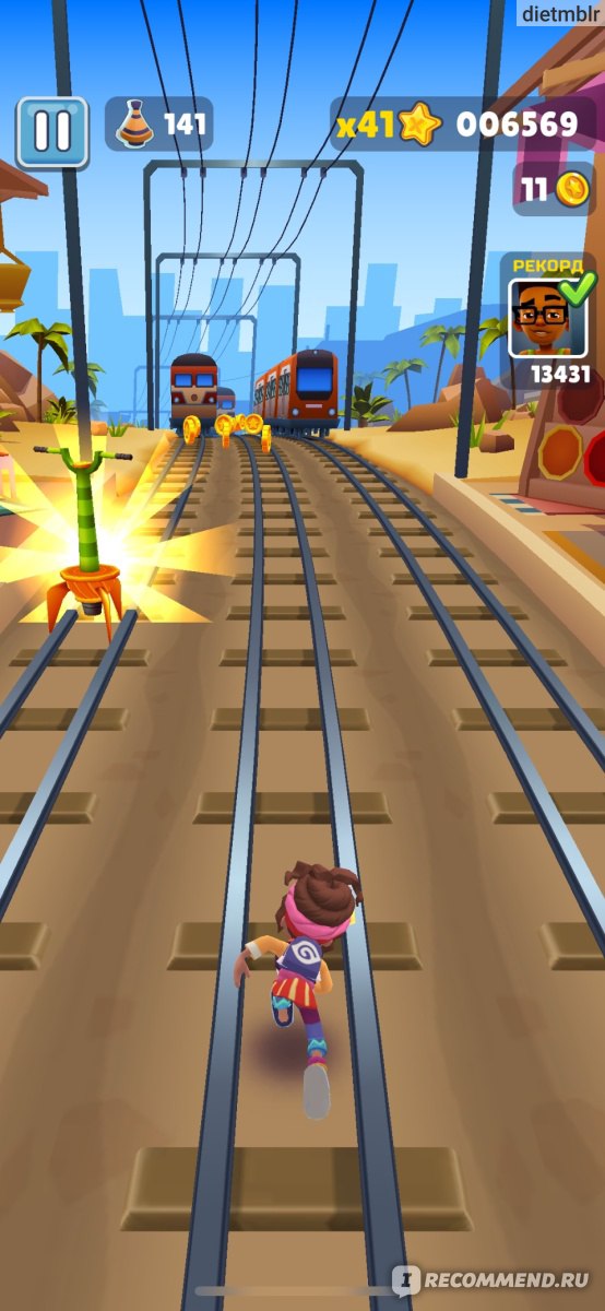 Приложение Subway Surfers остановлено — как устранять проблемку