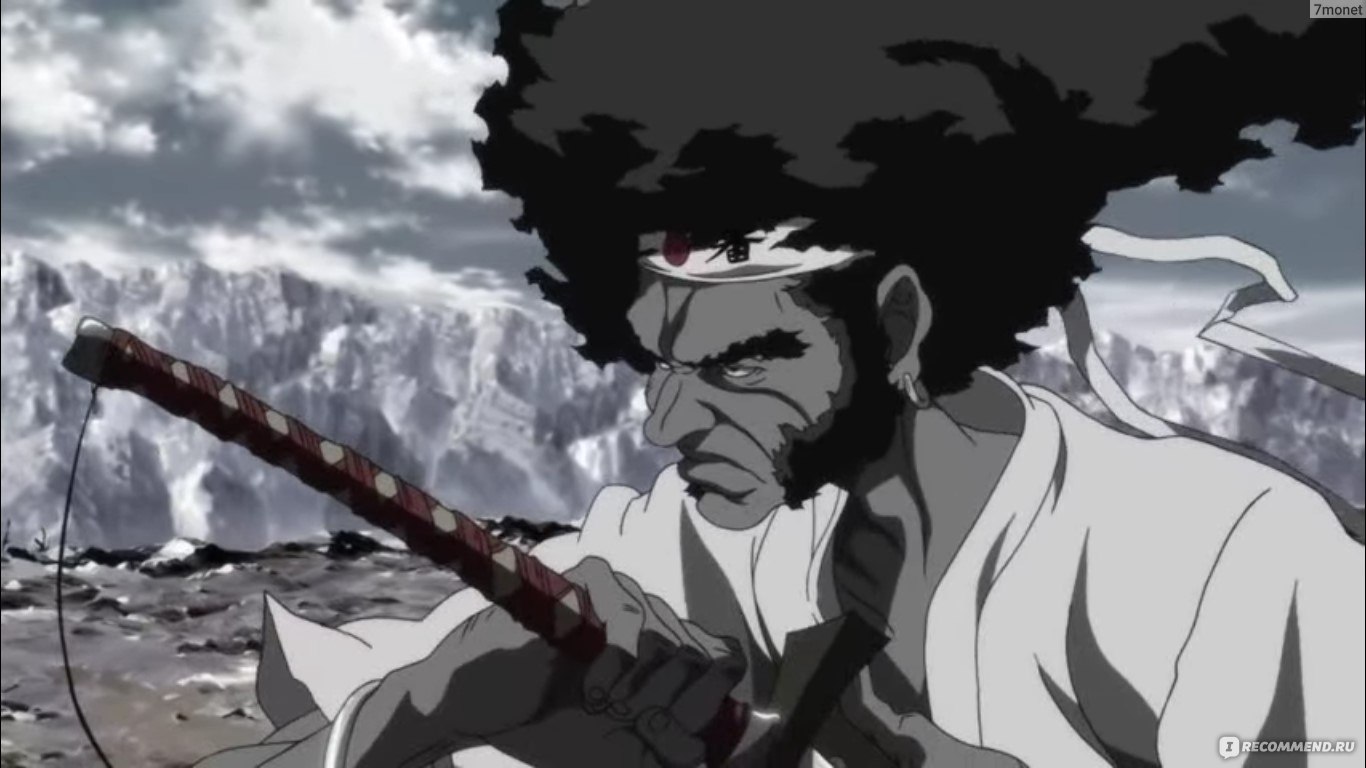 Аниме Афросамурай / Afro Samurai - «мрачный, кровавый и пустой мультфильм»  | отзывы