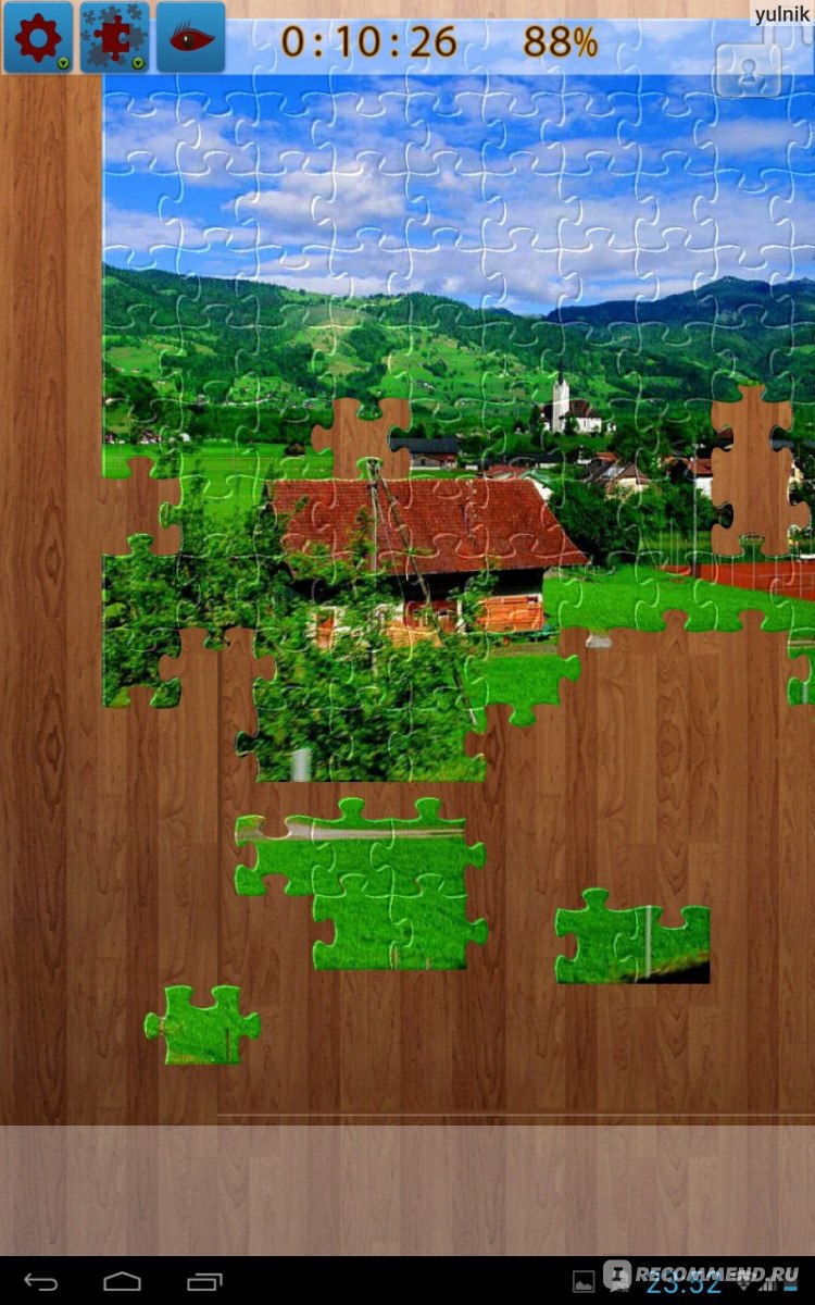 Компьютерная программа Countryside Jigsaw Puzzles - «🎇 Любителям паззлов  эта игра точно понравится. Я осталась от неё в полном восторге. Красивые  пейзажи, спокойная музыка, 4 разновидности паззлов - всё это есть в