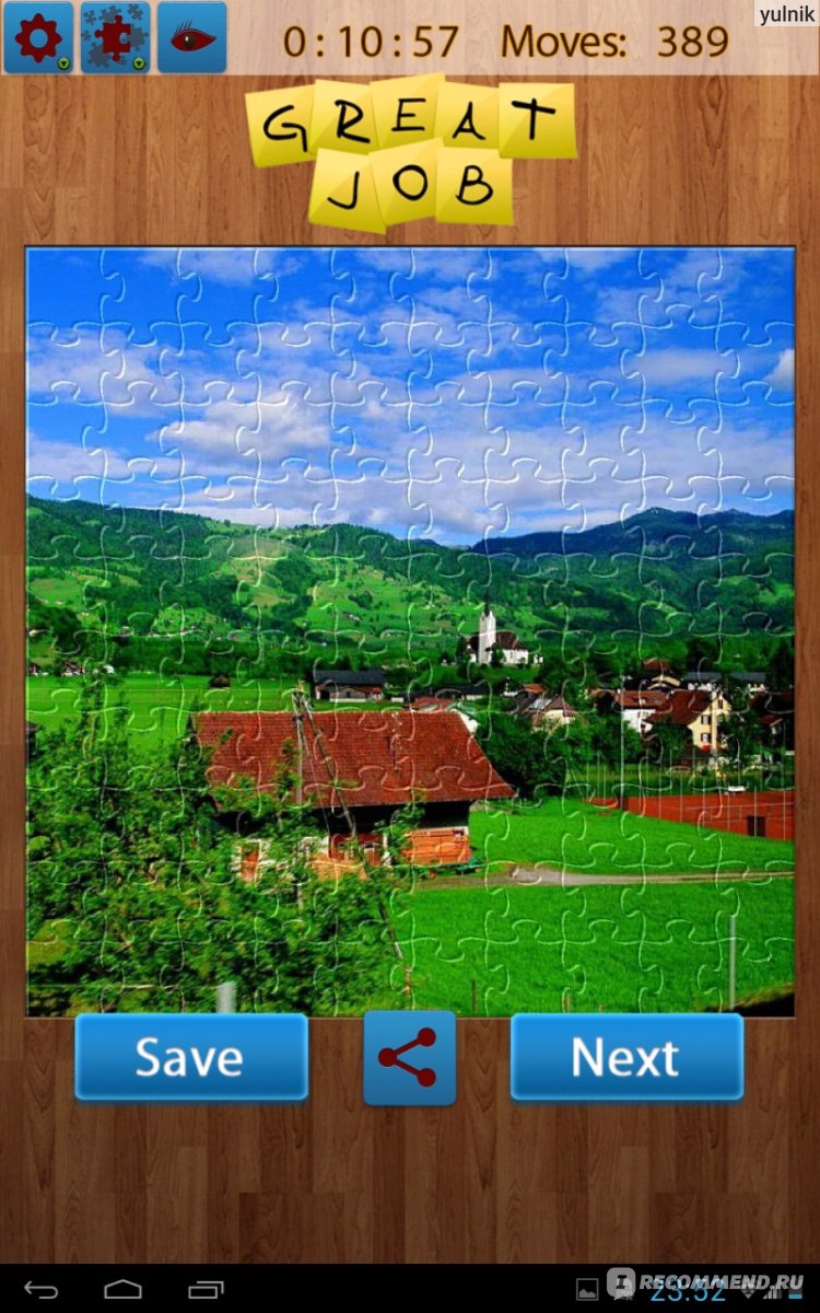 Компьютерная программа Countryside Jigsaw Puzzles - «🎇 Любителям паззлов  эта игра точно понравится. Я осталась от неё в полном восторге. Красивые  пейзажи, спокойная музыка, 4 разновидности паззлов - всё это есть в