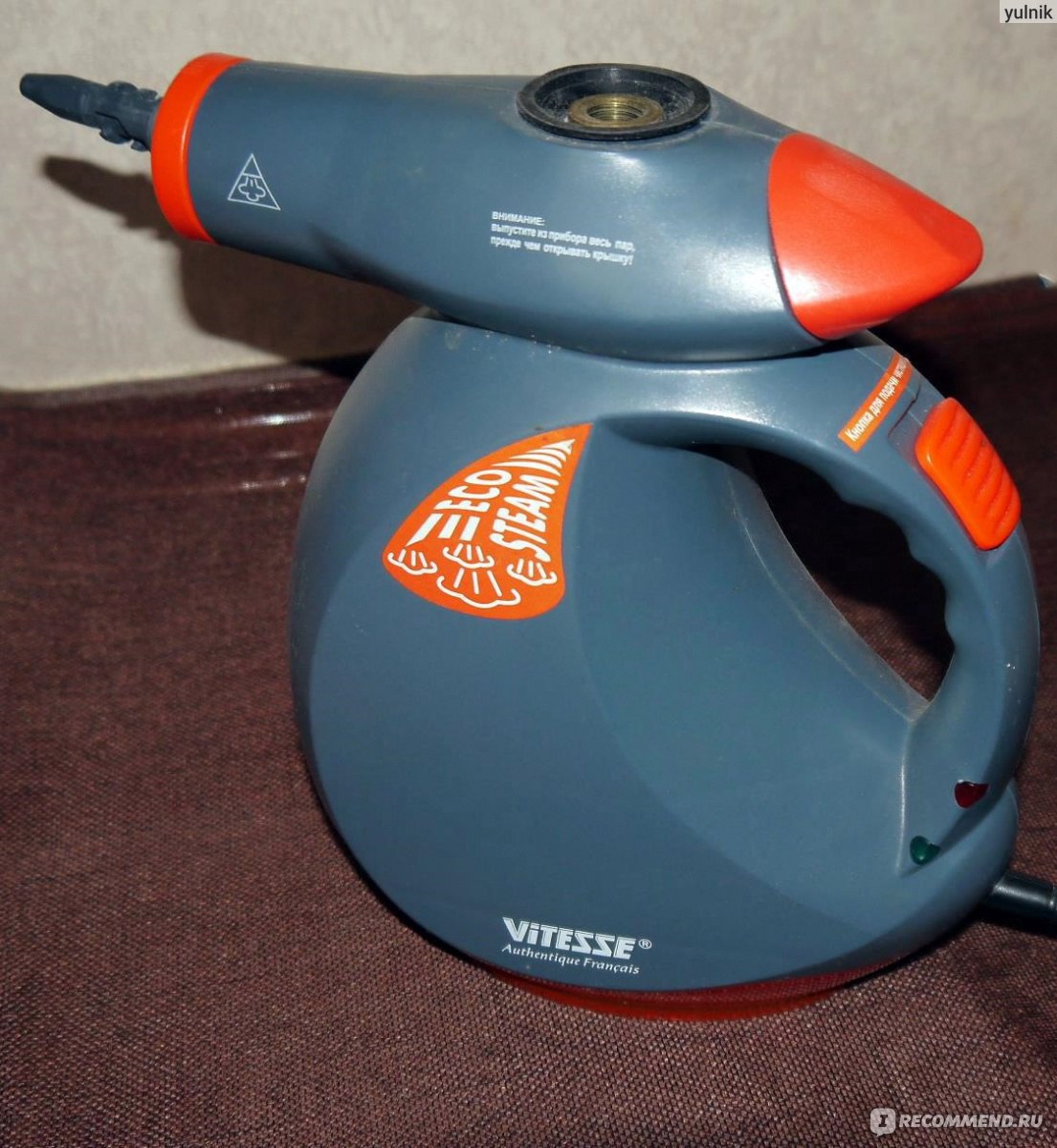 Пароочиститель Vitesse STEAM CLEANER VS-330 - «⭐ Этот пароочиститель  заменит целую кучу техники. С помощью него можно гладить, чистить плитку,  мыть окна и пол, и это еще не всё ⭐» | отзывы