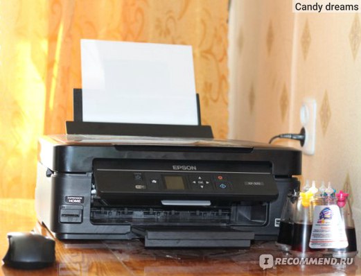 Отзывы покупателей о МФУ Epson Expression Home XP-320 с СНПЧ HighTech