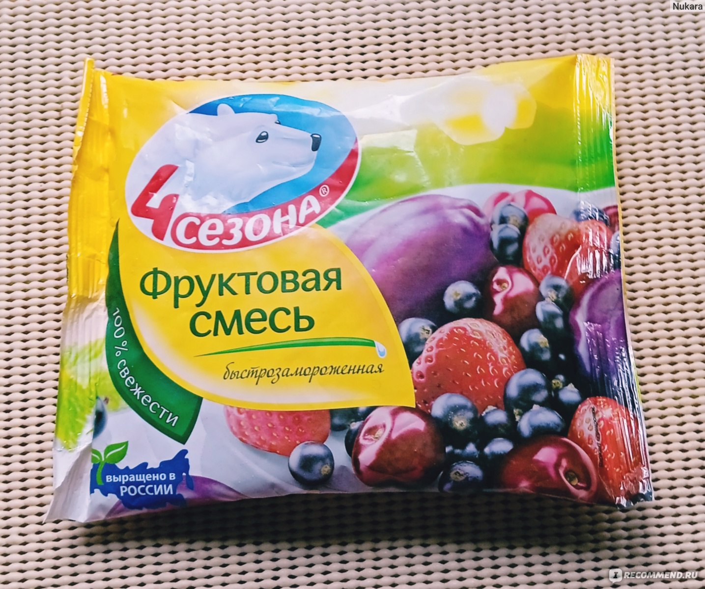 Фруктовая смесь 4 сезона - «Все гениальное просто. Ягодный микс в одной  пачке, с которой получается отличный компот🍓🫐Вкусная альтернатива,  покупных соков » | отзывы