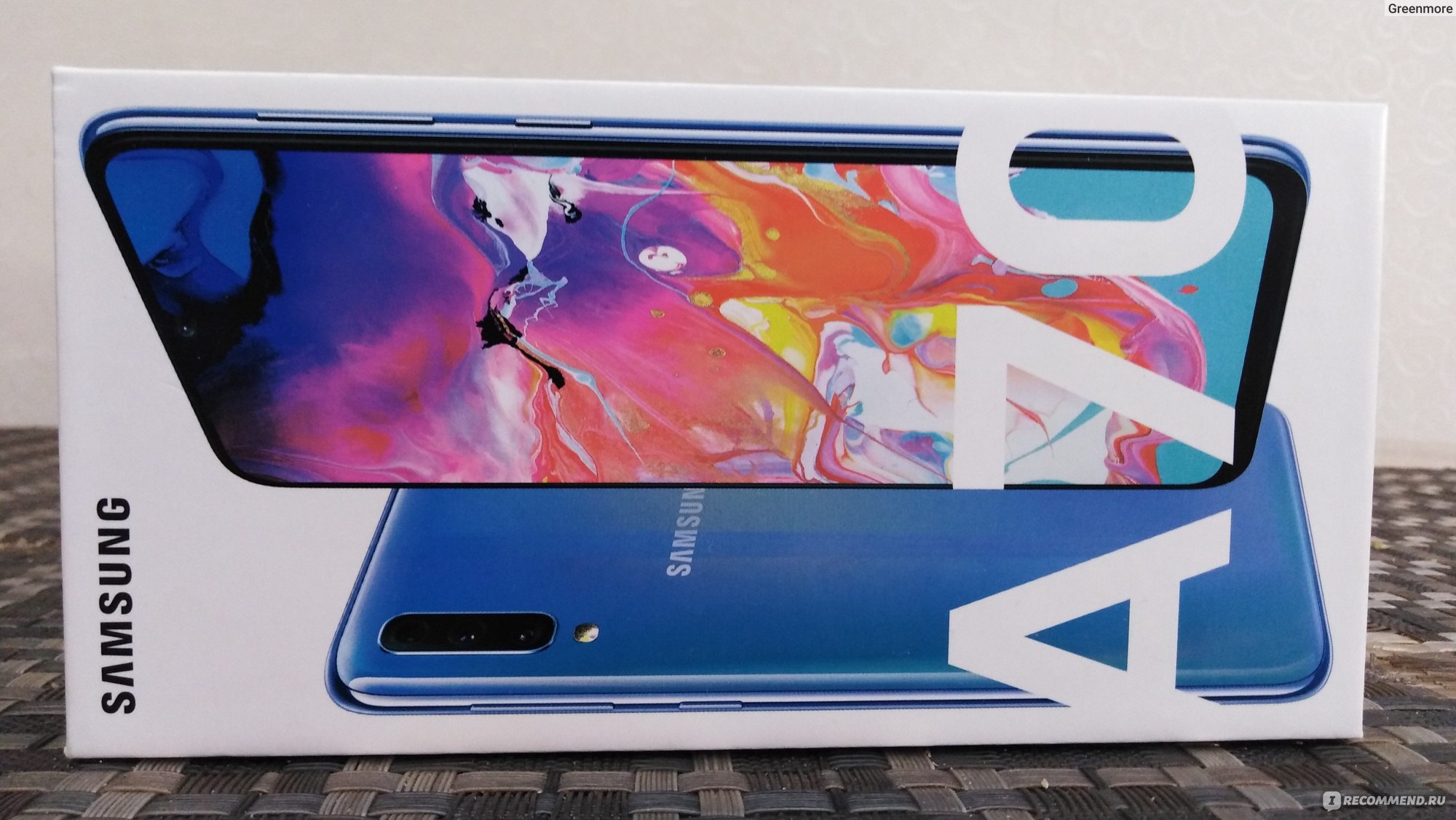 Смартфон Samsung Galaxy A70 - «Samsung Galaxy A70 - топовый телефон из  бюджетной линейки.» | отзывы