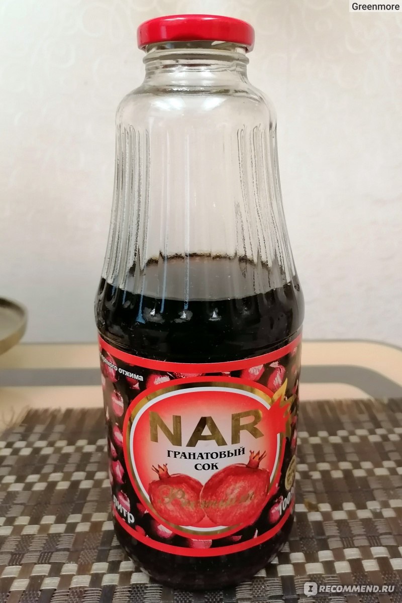 Гранатовый сок натуральный фото