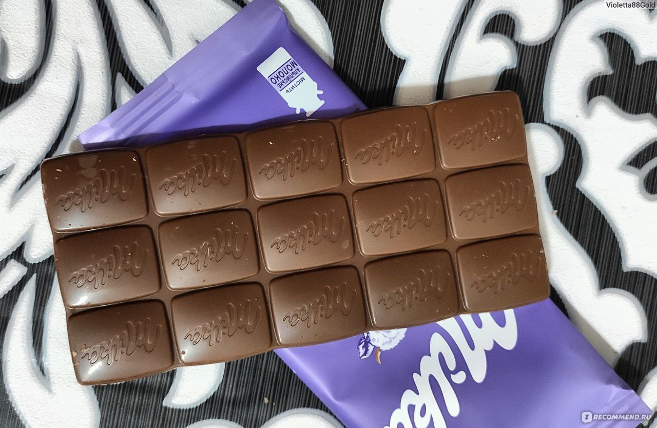 Milka персик молочный шоколад