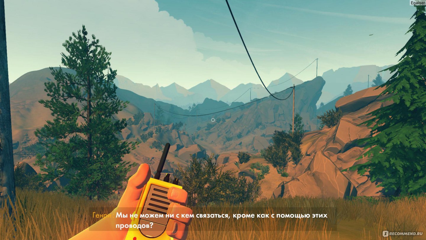 Firewatch - «Берегите лес от пожара! Да и сами берегитесь...» | отзывы