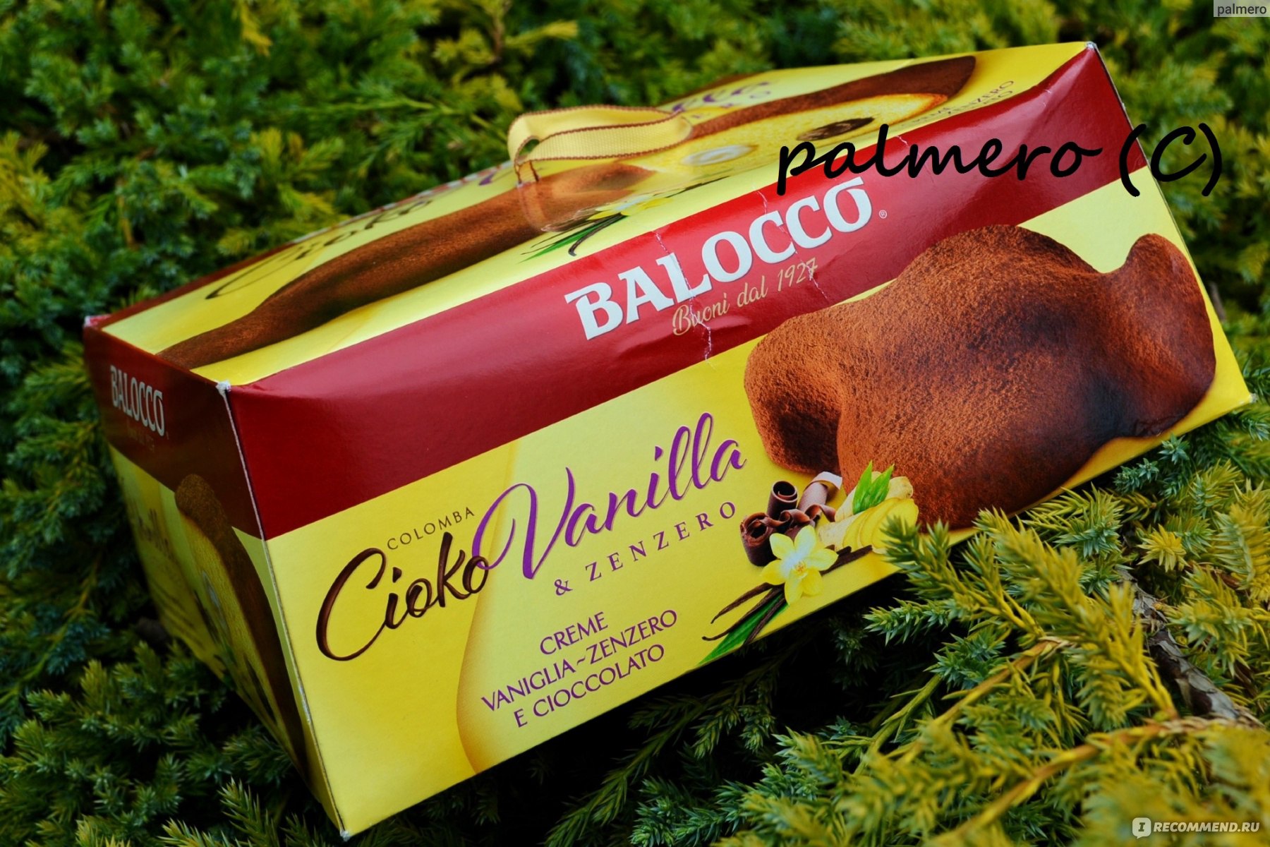 Коломба Balocco Colomba Cioko Vanilla & Zenzero кулич в виде пасхального  голубя - «Ваниль, имбирь и шоколад в креме! Такого сочетания в пасхальном  куличе я еще не встречала. Коломба в виде пасхального