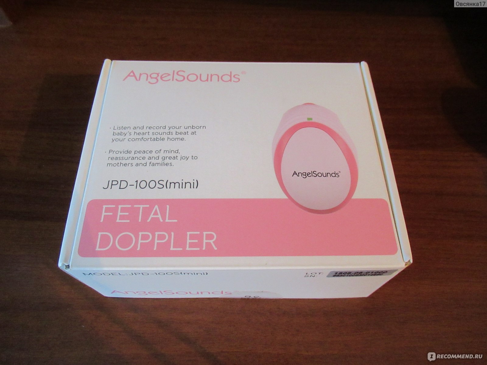 Фетальный допплер Angelsound JPD- 100S (mini) - «Для таких паникеров, как  я. Но есть и минусы» | отзывы