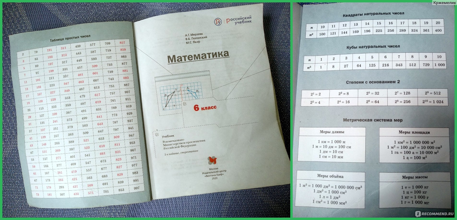 Математика 6 класс. А. Г. Мерзляк, В. Б. Полонский, М. С. Якир - «Жаль, что  мне не пришлось учиться по этому учебнику. Глядишь, появилась бы еще одна  Софья Ковалевская.» | отзывы