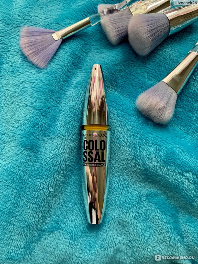 Тушь для ресниц MAYBELLINE Colossal Platinum Black - «Тушь для ресниц ...