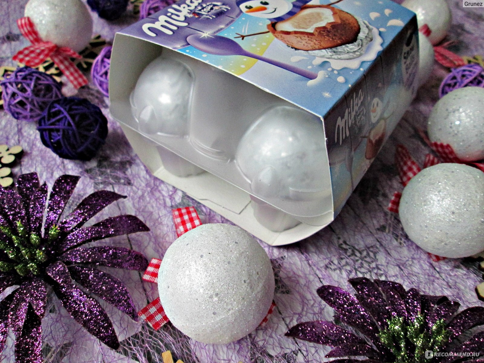 Шоколадные шарики Milka Snowballs