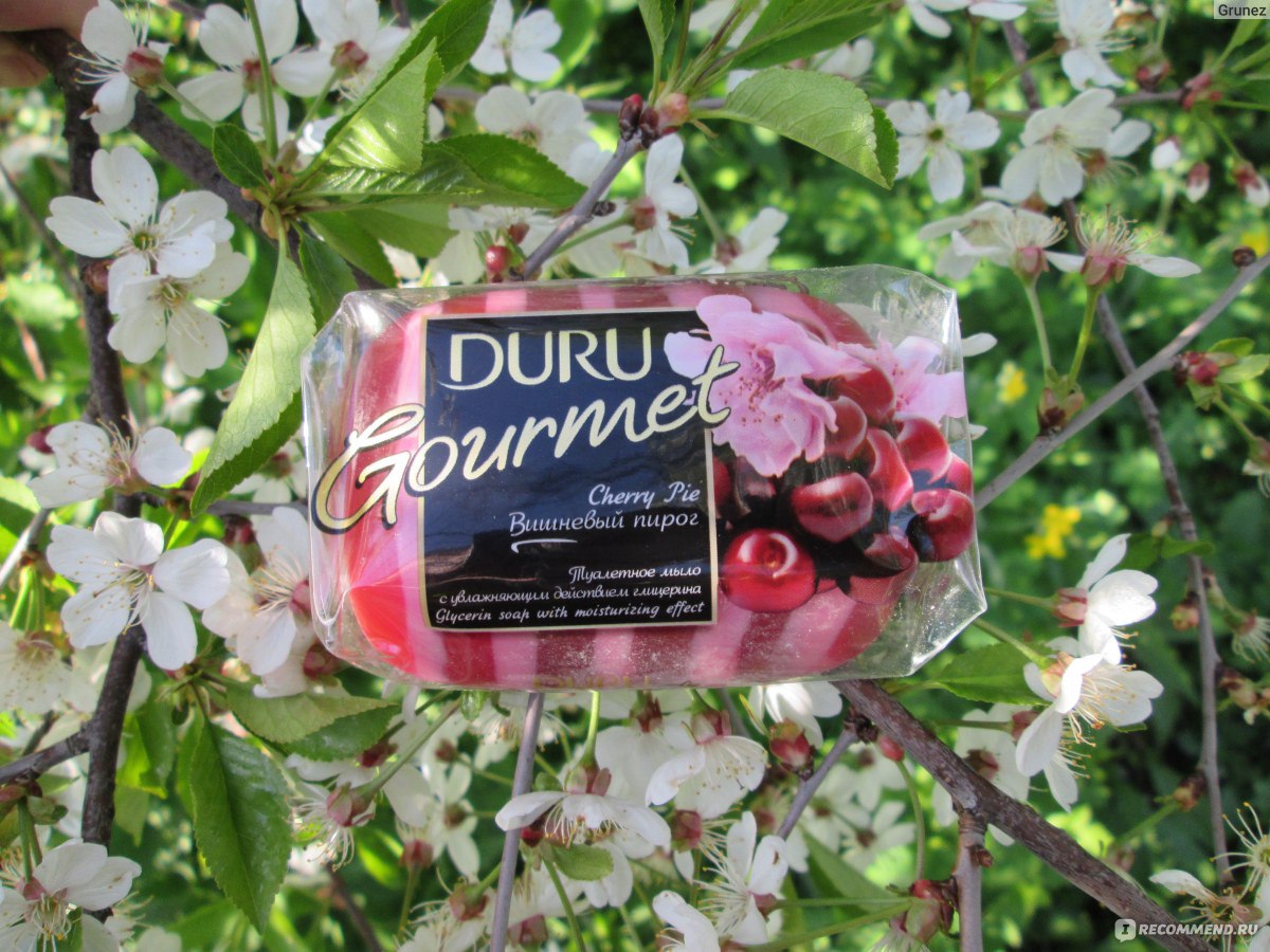 Duru gourmet вишневый пирог гель