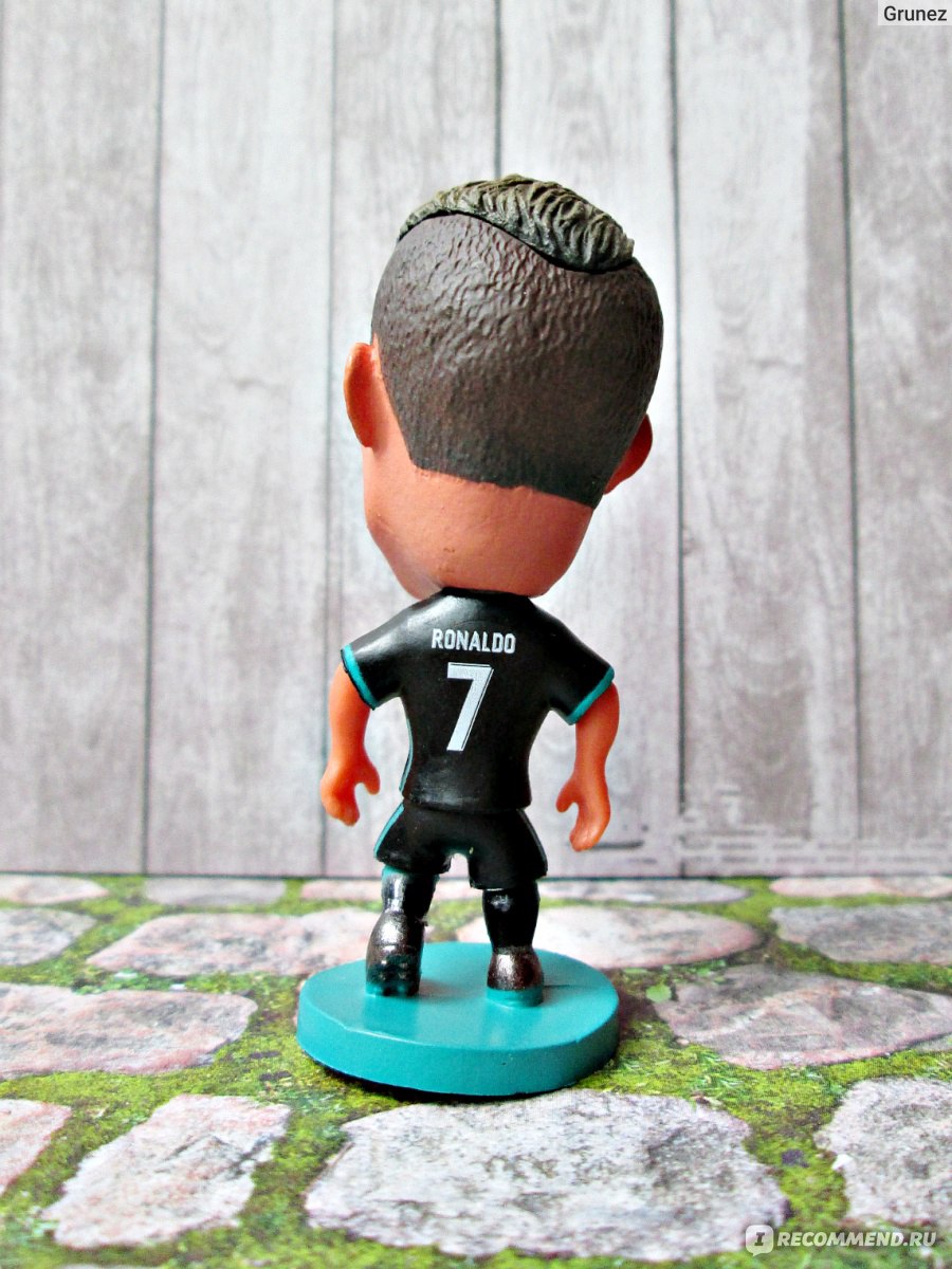 Фигурка футболист Криштиану Роналду Aliexpress Soccer Player Star 7#  C.RONALDO (RM-BLACK-2018) 2.5