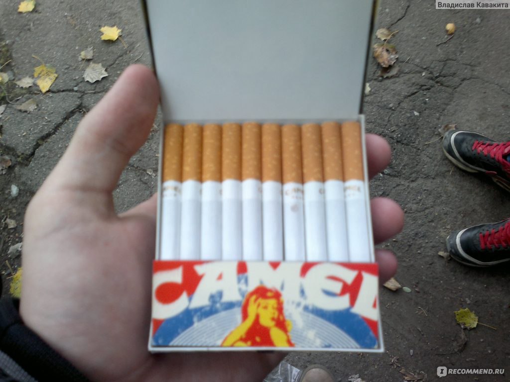 Сигареты кэмел синий фото
