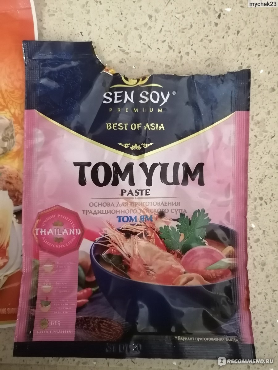 Паста Том Ям Sen Soy / Сэн Сой Tom yum paste - «Неблагодарная покупка» |  отзывы