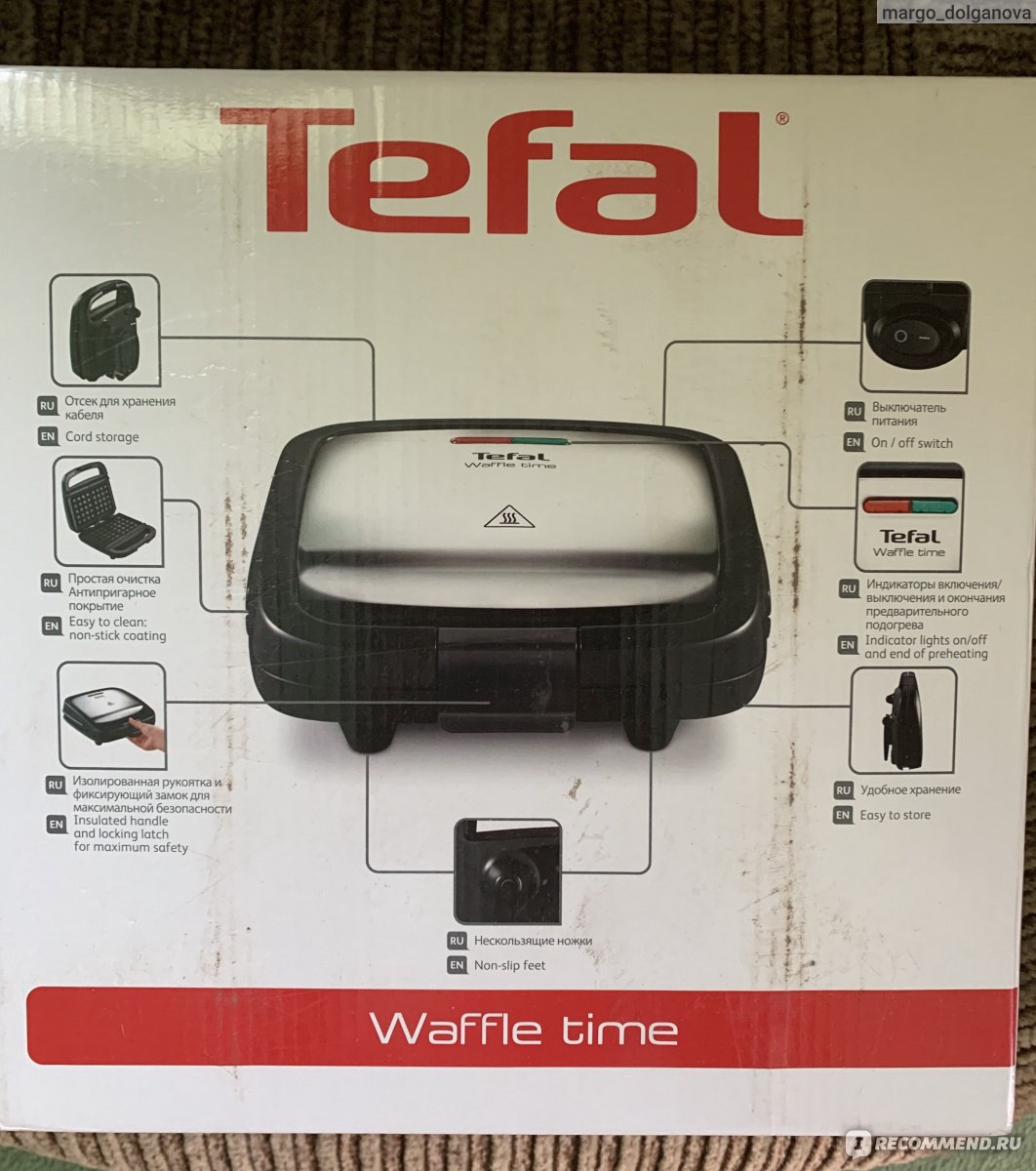 Вафельница Tefal Waffle Time фото