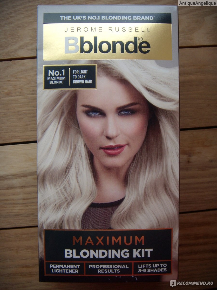 Осветлитель для волос Jerome Russell BBlonde Maximum Blonding Kit  (Permanent Lightener) / Комплект Для Максимального Блондирования  (Перманентный Осветлитель) - «Не сушит. Волосы при мытье не лезут.  Профессиональный результат. Подходит для тёмных волос ...