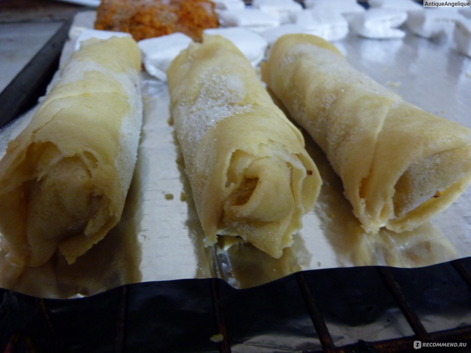 Овощные Спринг-Роллы Inspired Cuisine Large Vegetable Spring Rolls (ALDI) -  «Вкуснейшие овощные спринг-роллы с грибами шиитаке в фило-тесте» | отзывы