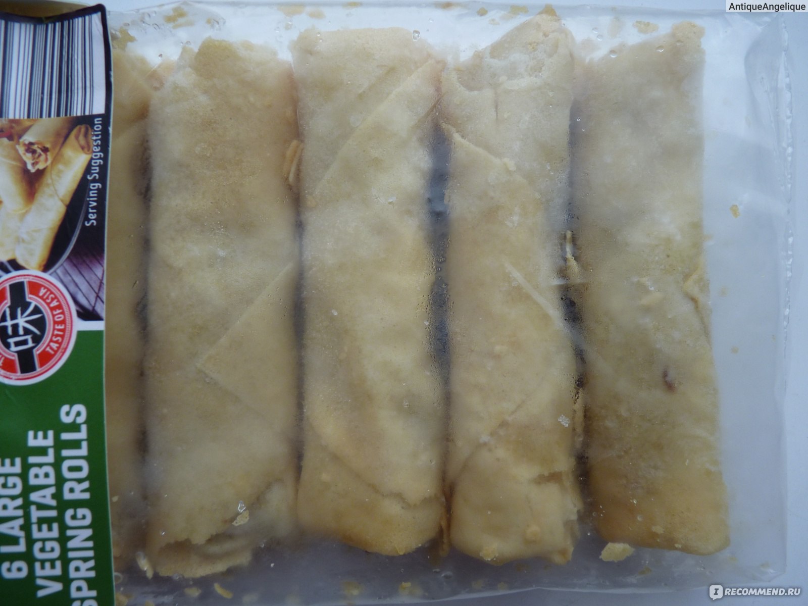 Овощные Спринг-Роллы Inspired Cuisine Large Vegetable Spring Rolls (ALDI) -  «Вкуснейшие овощные спринг-роллы с грибами шиитаке в фило-тесте» | отзывы