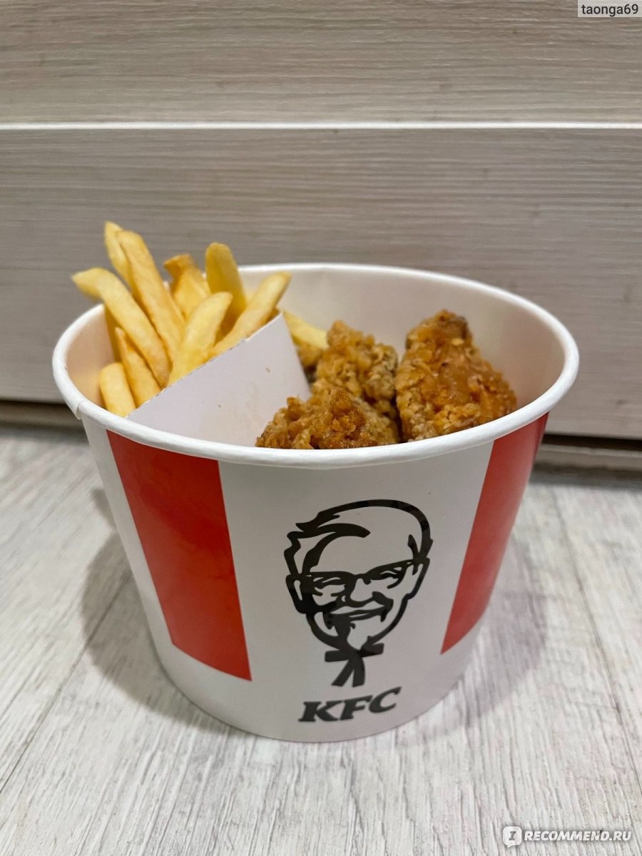 Фастфуд KFC Мой баскет с острыми крылышками - «Лучшее что есть в KFC» |  отзывы