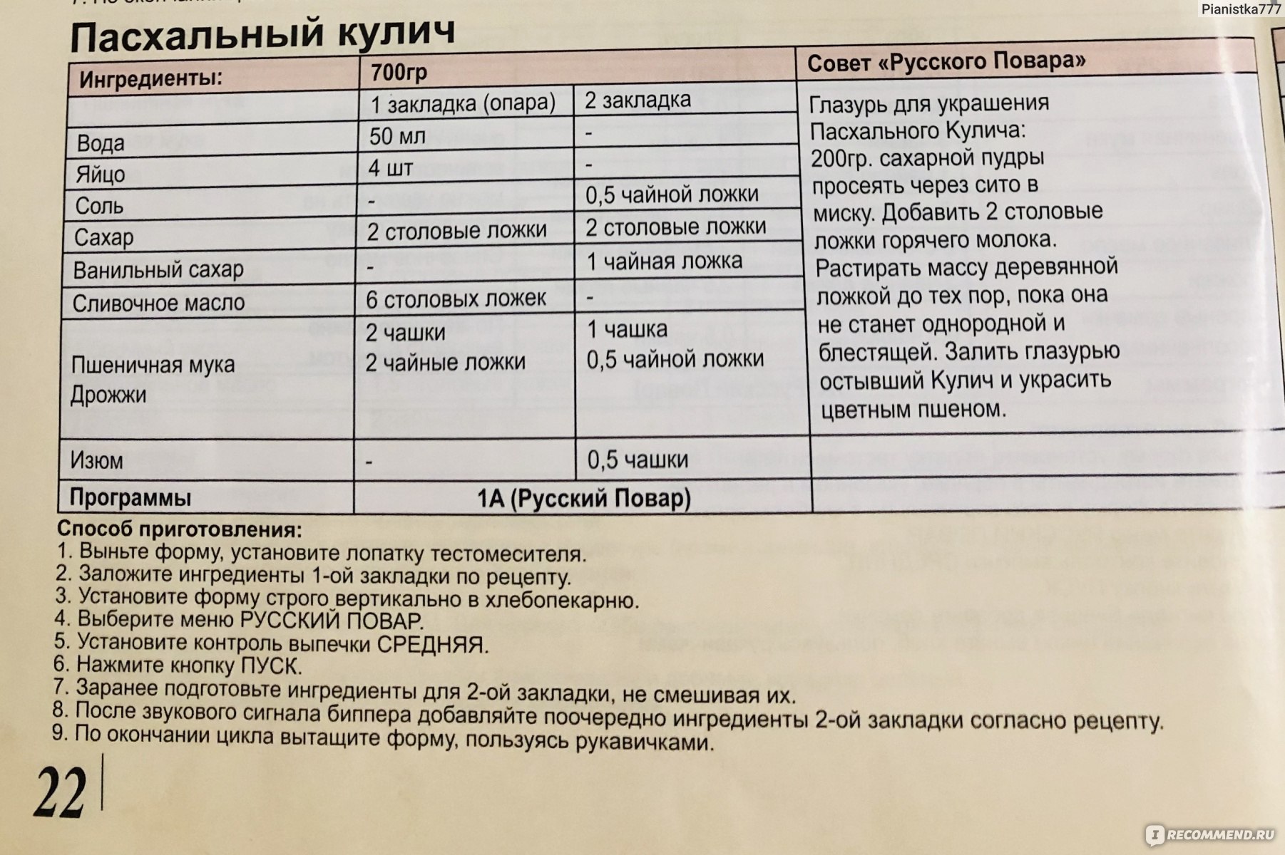 Хлебопечь LG Автоматическая хлебопекарня HB-1001CJ - «Я зря боялась  сложностей, ведь нужно ПРОСТО закинуть всё в форму для запекания и нажать  на кнопку. Всё!!!» | отзывы