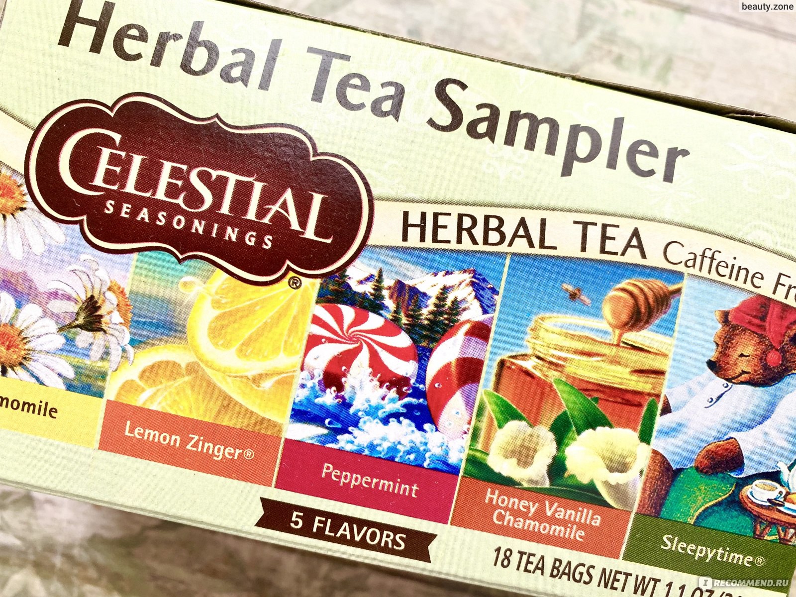 Чай Celestial Seasonings Травяной чай в пакетиках Sleepytime - «Сбор ...