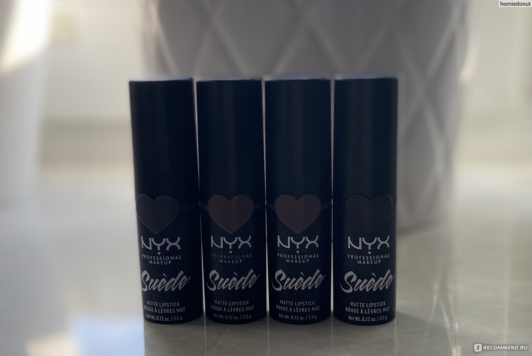 NYX Professional Makeup Suede Matte Lipstick 