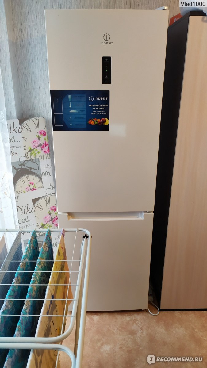 Холодильник с нижней морозильной камерой Indesit DF5180E - «Хороший ...
