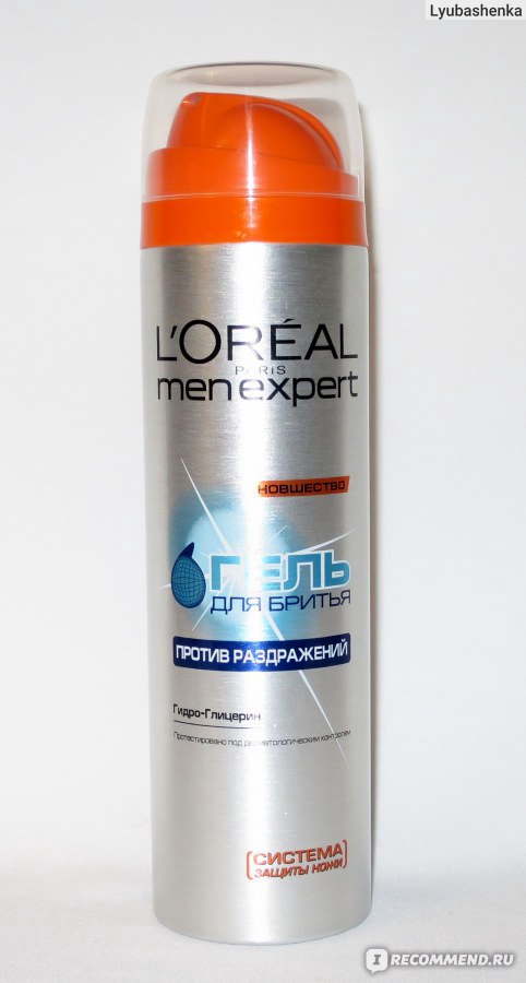 Пена для бритья l'oreal paris men expert против раздражений