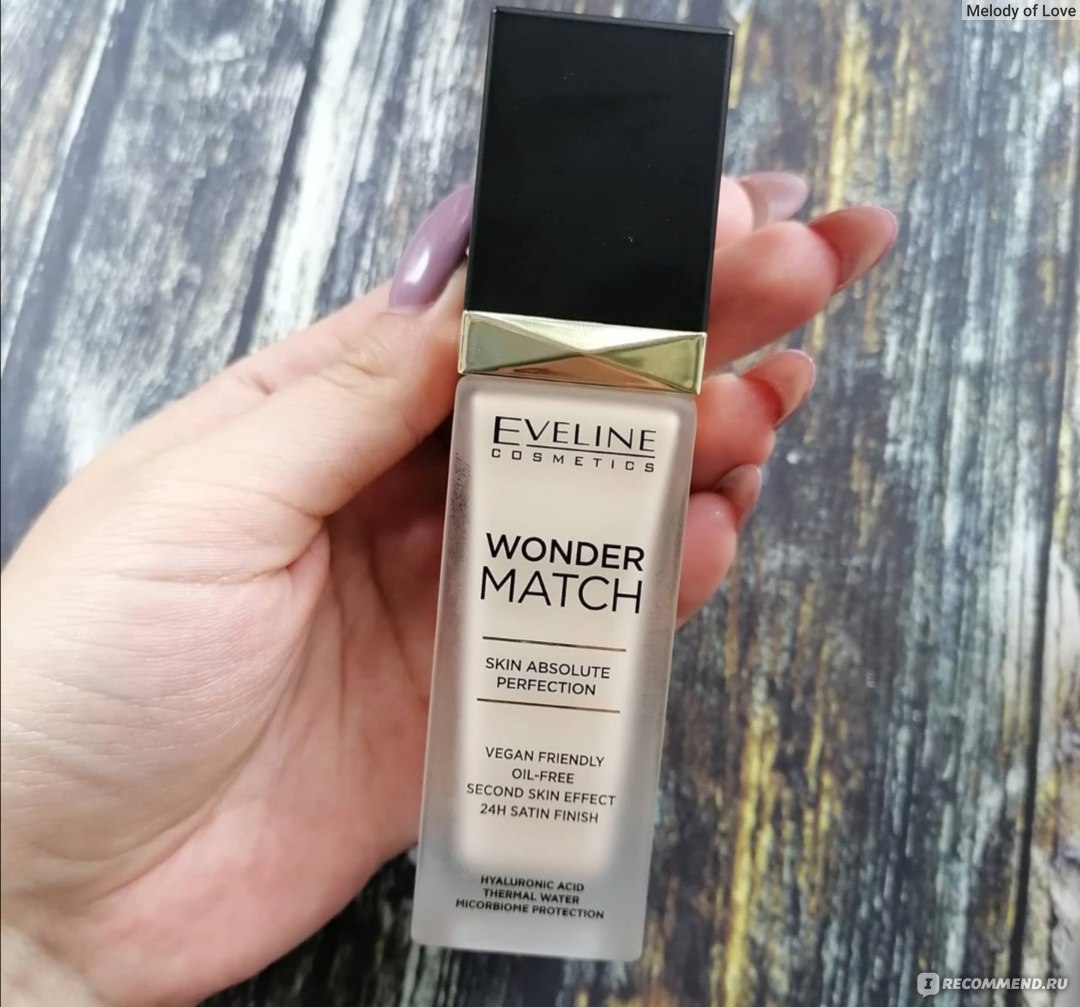 Eveline cosmetics wonder match тональный