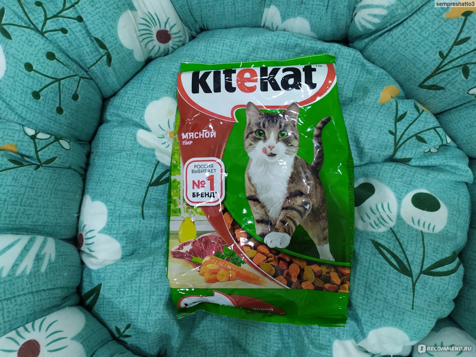 Корм для кошек Kitekat Мясной пир - «Разберу насколько это полноценный  корм. Стоит ли его покупать как основной. Все ответы в отзыве. » | отзывы