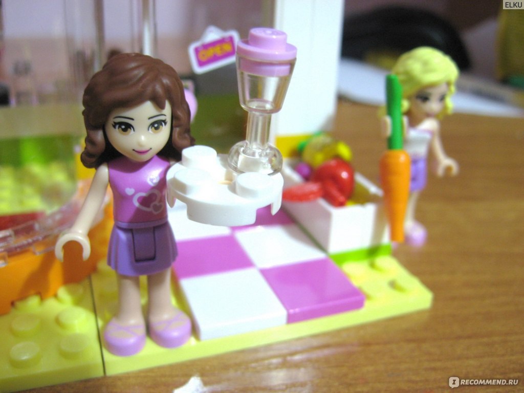 Lego Friends 41035 Хартлейк Сок-Бар фото