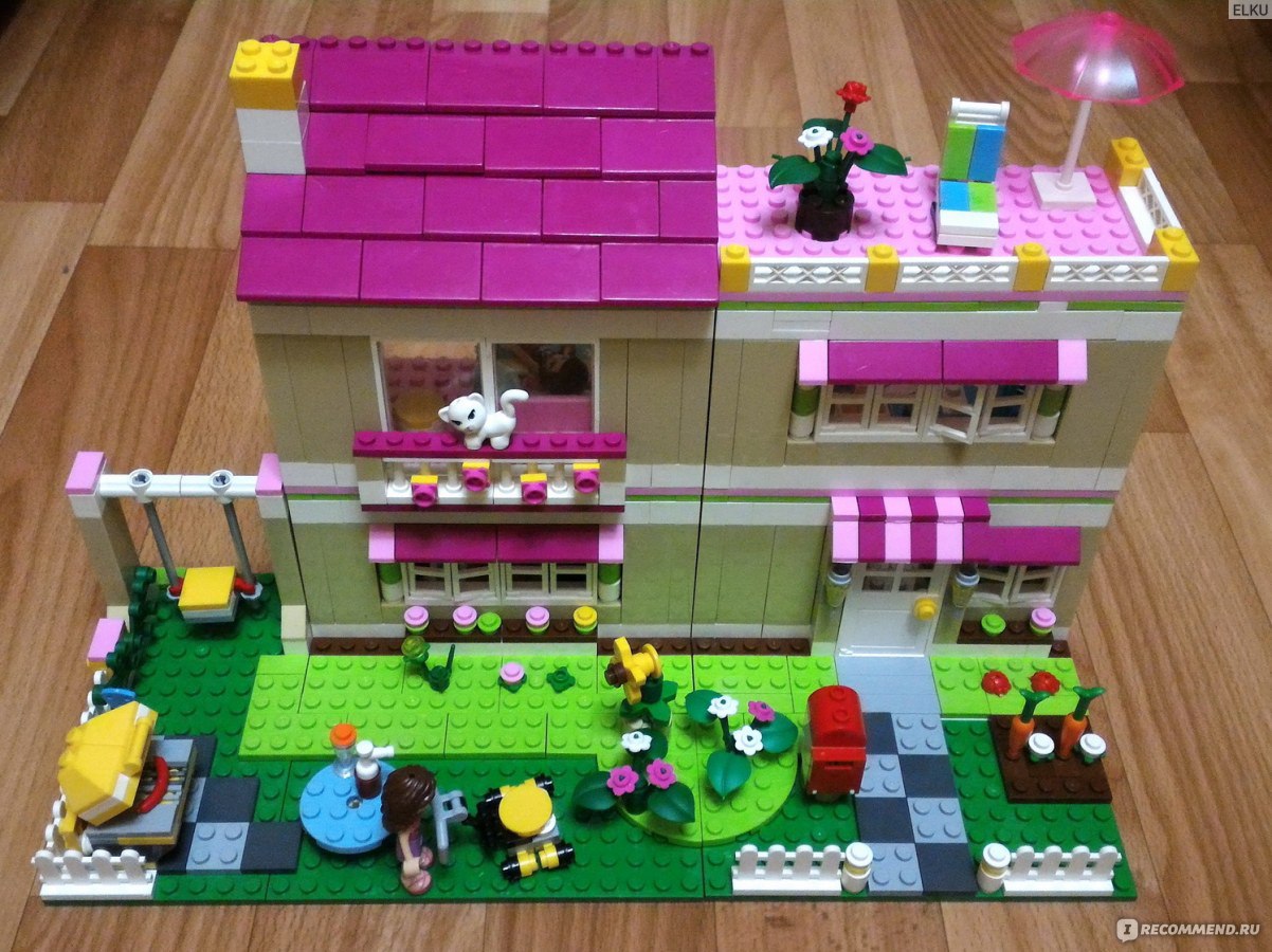 Lego Friends 41035 Хартлейк Сок-Бар фото