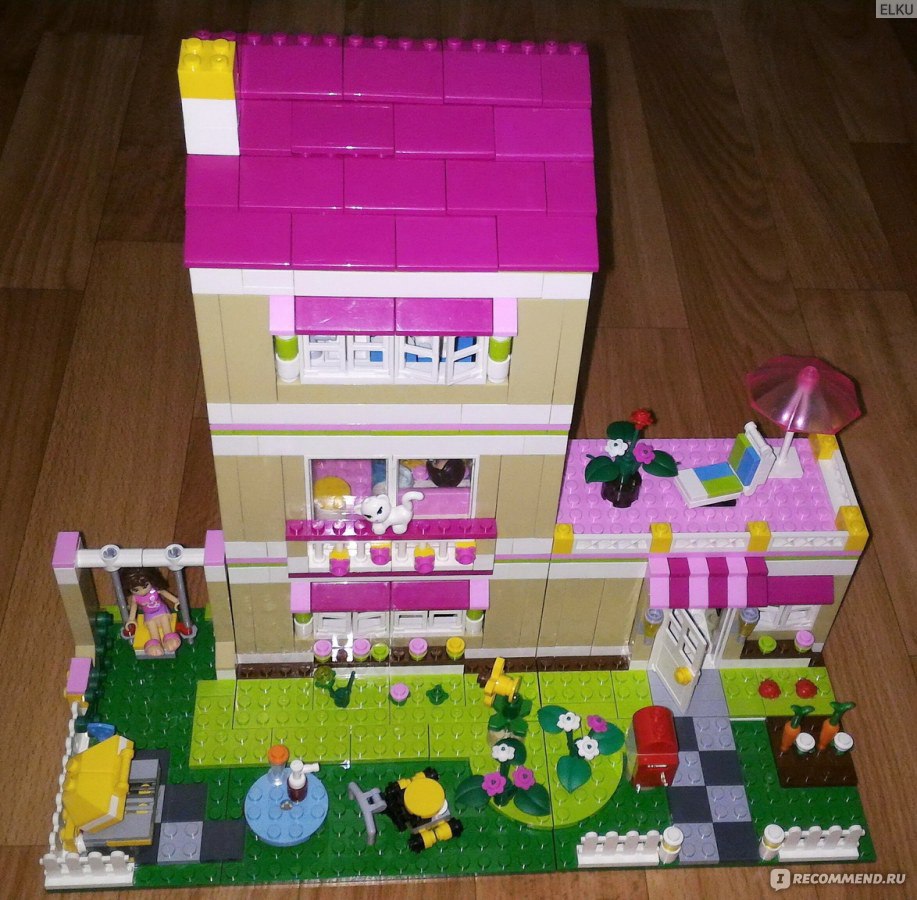 Конструкторы Aliexpress LEGO Friends series 10164 Olivias House Doll Girl Games toys bricks Building Block фото