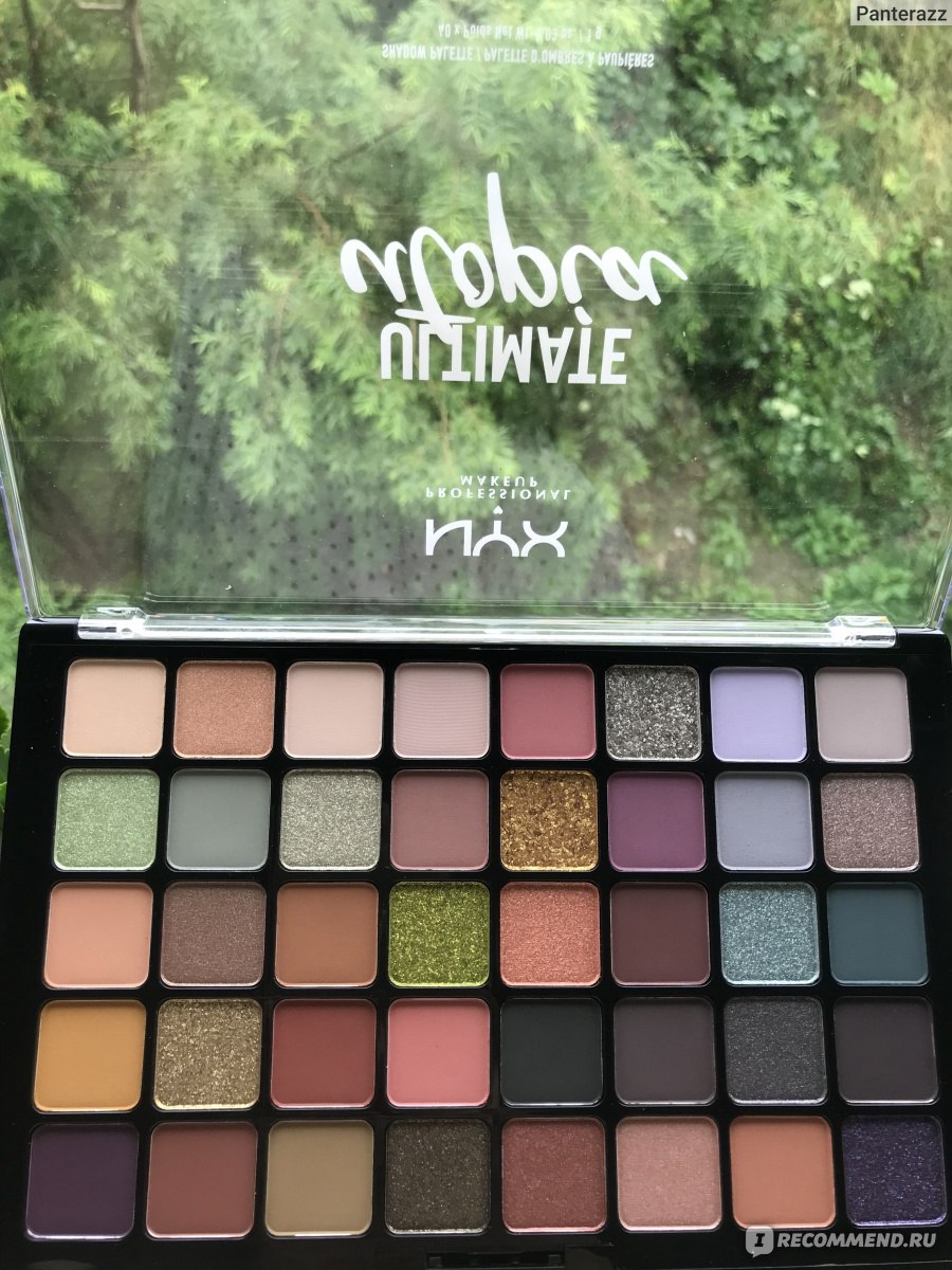 Палетка теней для век NYX Professional Makeup Ultimate Utopia shadow  palette - «Мои впечатления от палетки, макияжи, свотчи всех оттенков.» |  отзывы