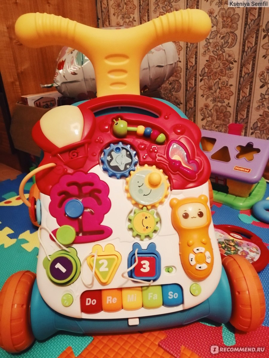 Игрушка babygo 2в1 ходунки столик ys0301465