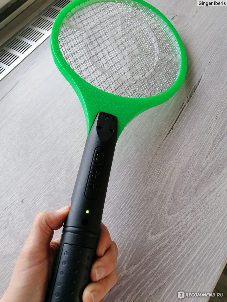 Мухобойка электрическая LiTian Mosquito swatters - «Любимая мухобойка.  Жарит мух 🦟» | отзывы