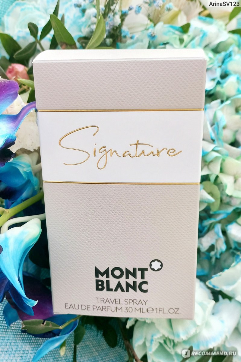 Randewoo отзывы. Парфюмерная вода Mont Blanc Signature. Randewoo интернет магазин духи. Парфюмерная вода Mont Blanc Signature миниатюра.