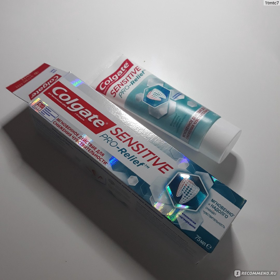 Зубная паста Colgate Sensitive Pro-Relief - «здорово!» | отзывы