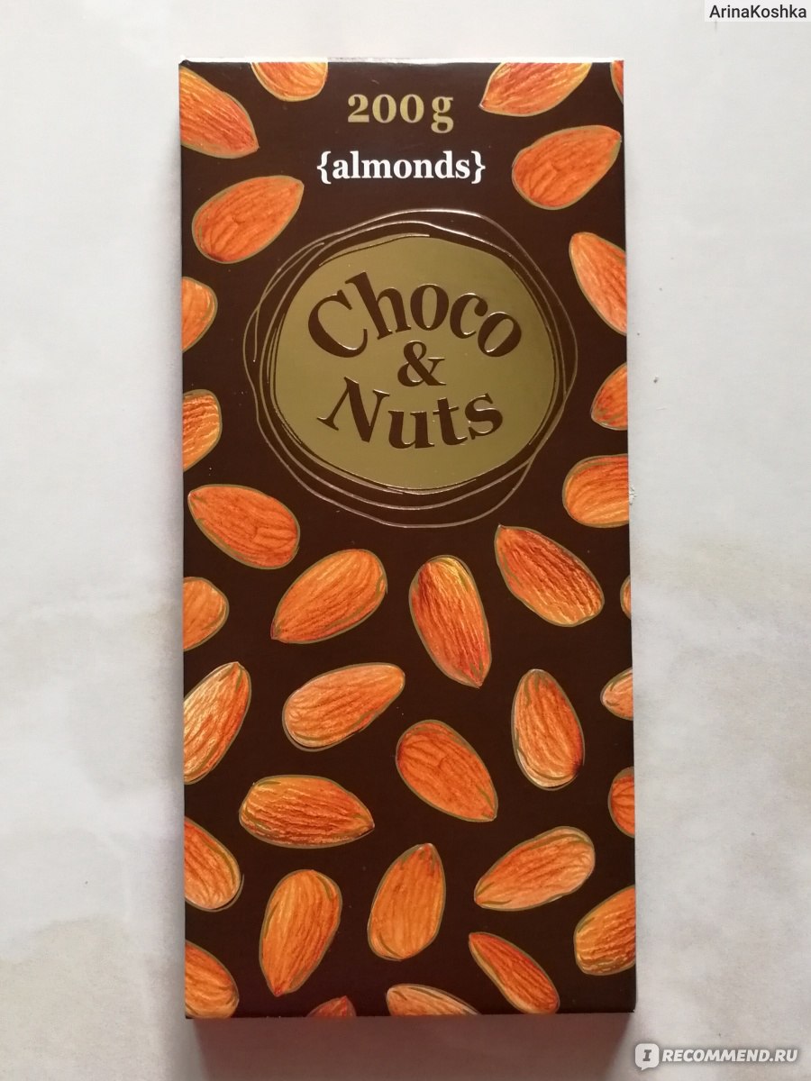 Шоколад Choco Nuts миндаль