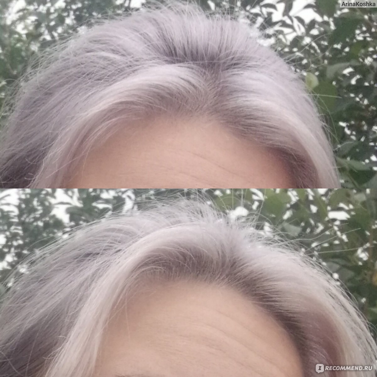 Краска пепельный блонд на русые волосы фото до и после
