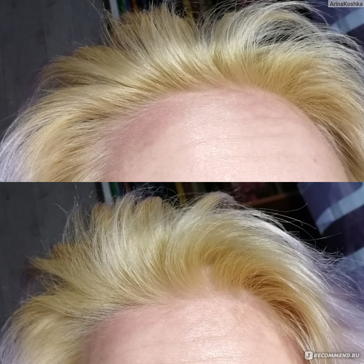 Волосы после осветления