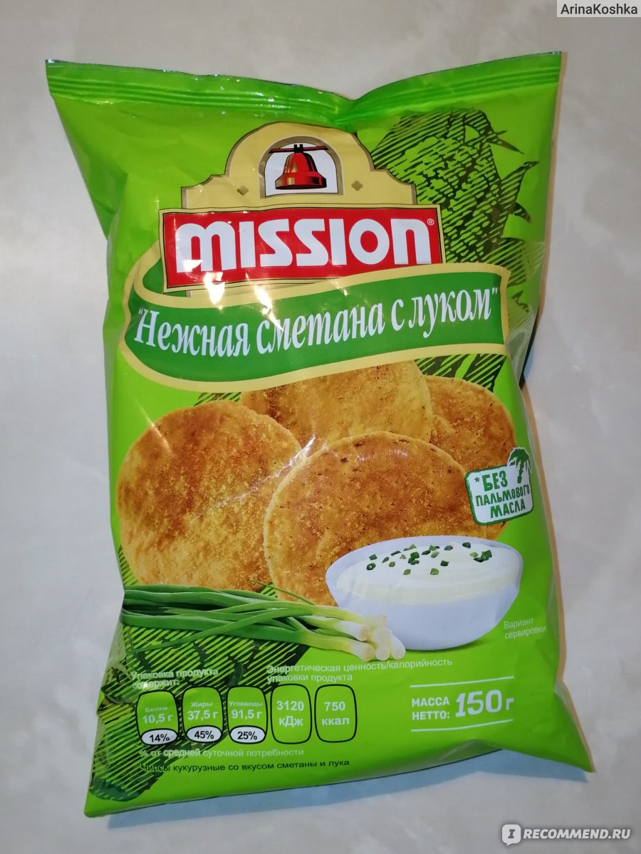 Чипсы кукурузные Delicados Mission 