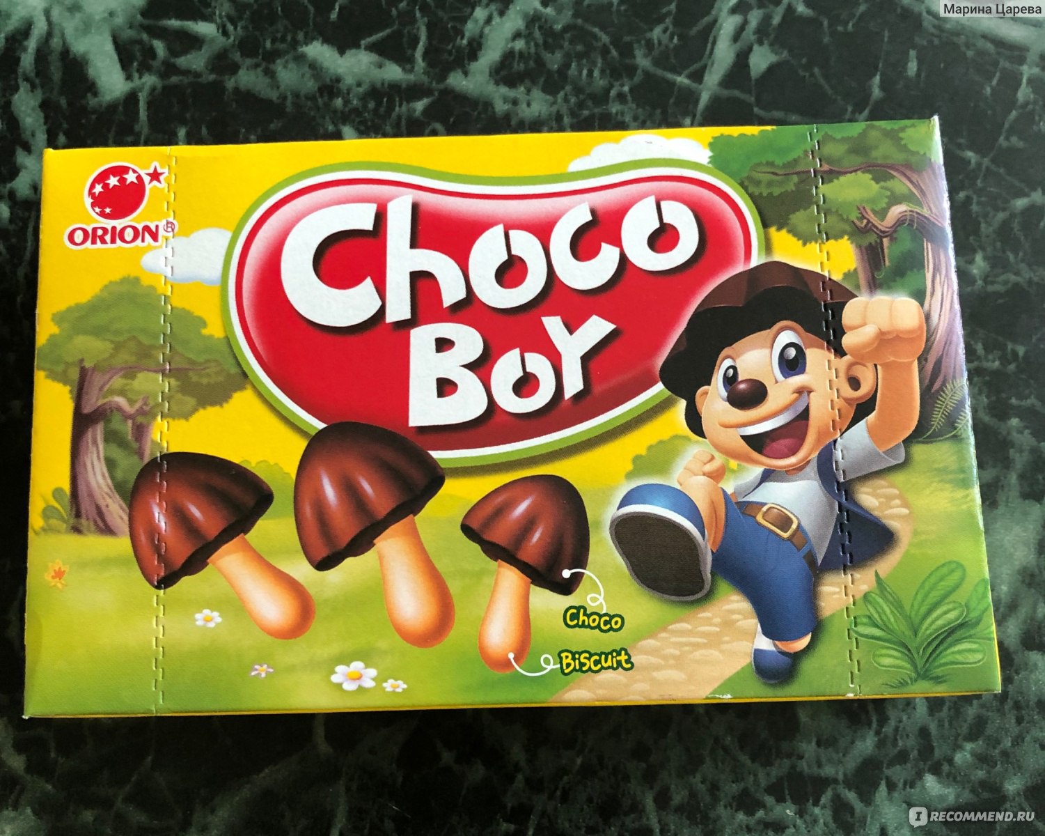 Печенье Choco boy 100г Orion